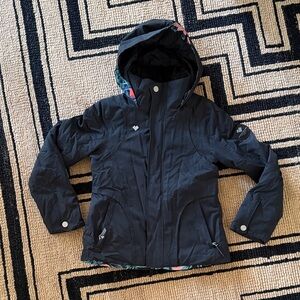 Obermeyer Kids Black Jacket with Hood